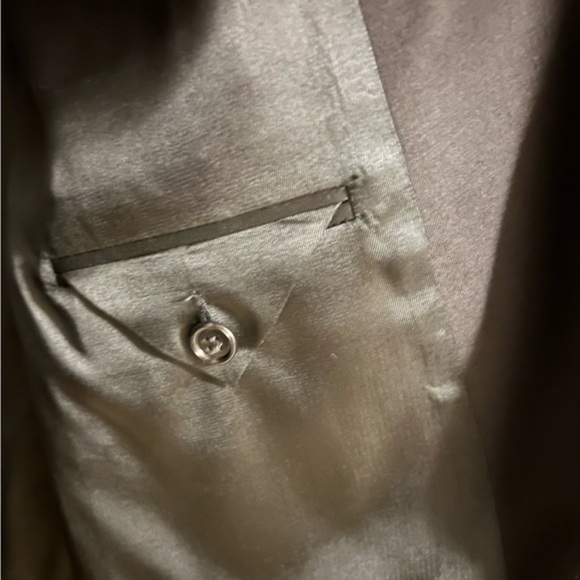 Men’s black suit jacket 44 Long and pants 38/32 - Picture 3 of 11